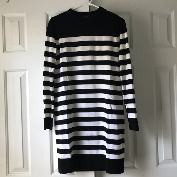 Rag and Bone Striped Sweater Dress Size XS - Picture 2 of 6